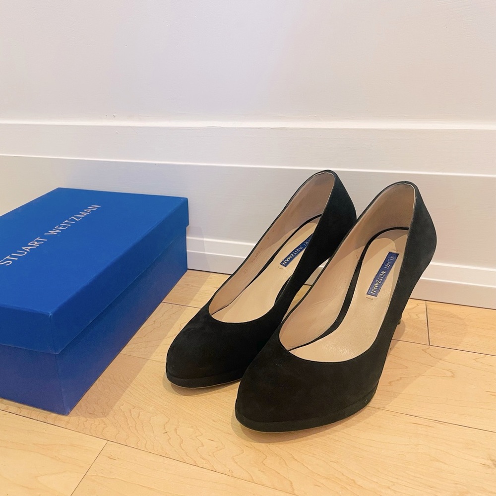 Stuart Weitzman Muse platform pump size 9